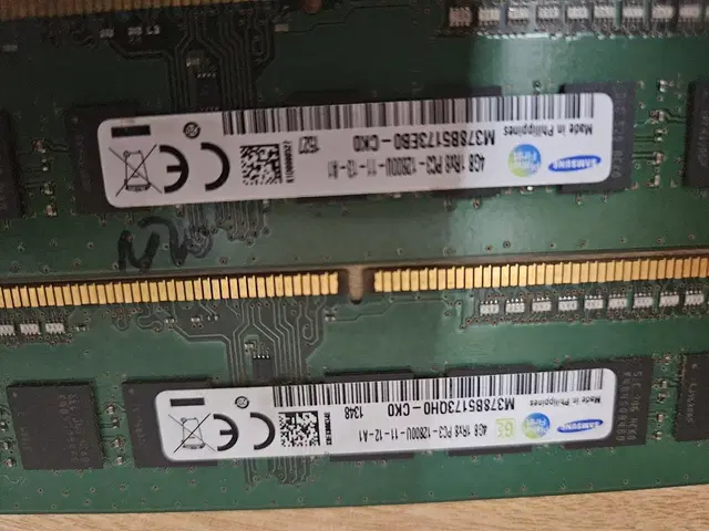 ddr3 삼성4G 램 2개