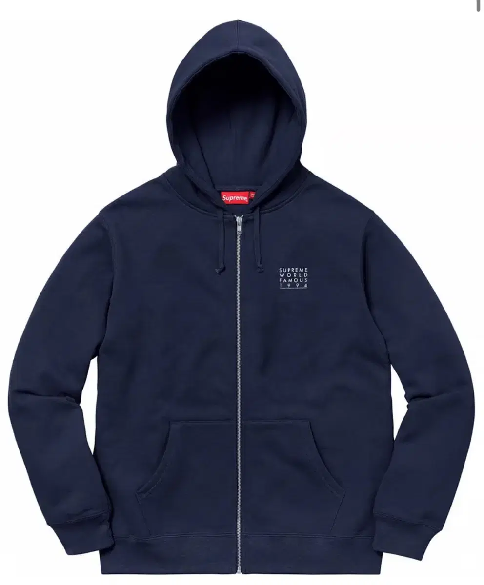 supreme world famous 1994 hood zip up