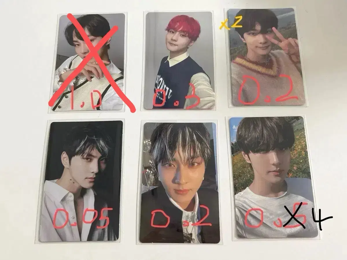 Enhypen yang jungwon sell photocards