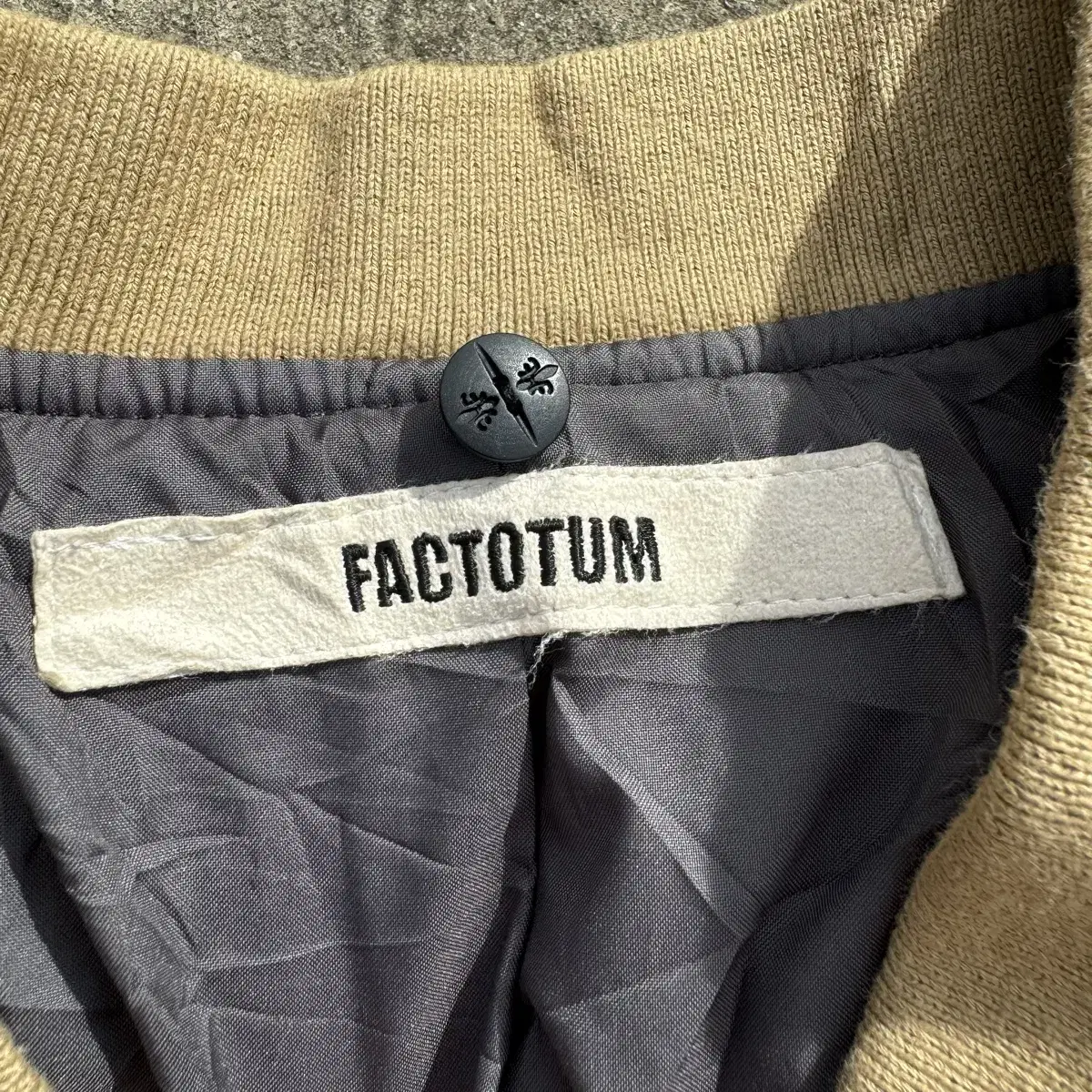 [L] Factotum 다운 Ma1 블루종 점퍼 자켓