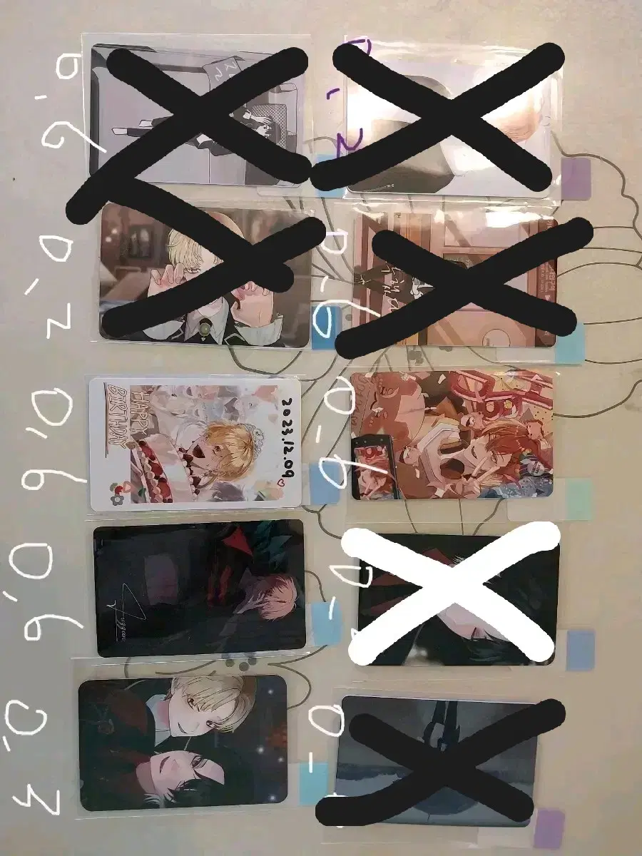 Psycode popup store, sells birthday, don't worry photo cards, postcard 