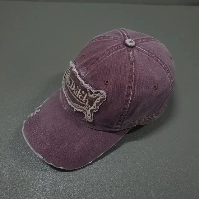 Von Dutch 본더치 그런지 데님 워싱 데미지 볼캡 모자 Y2K