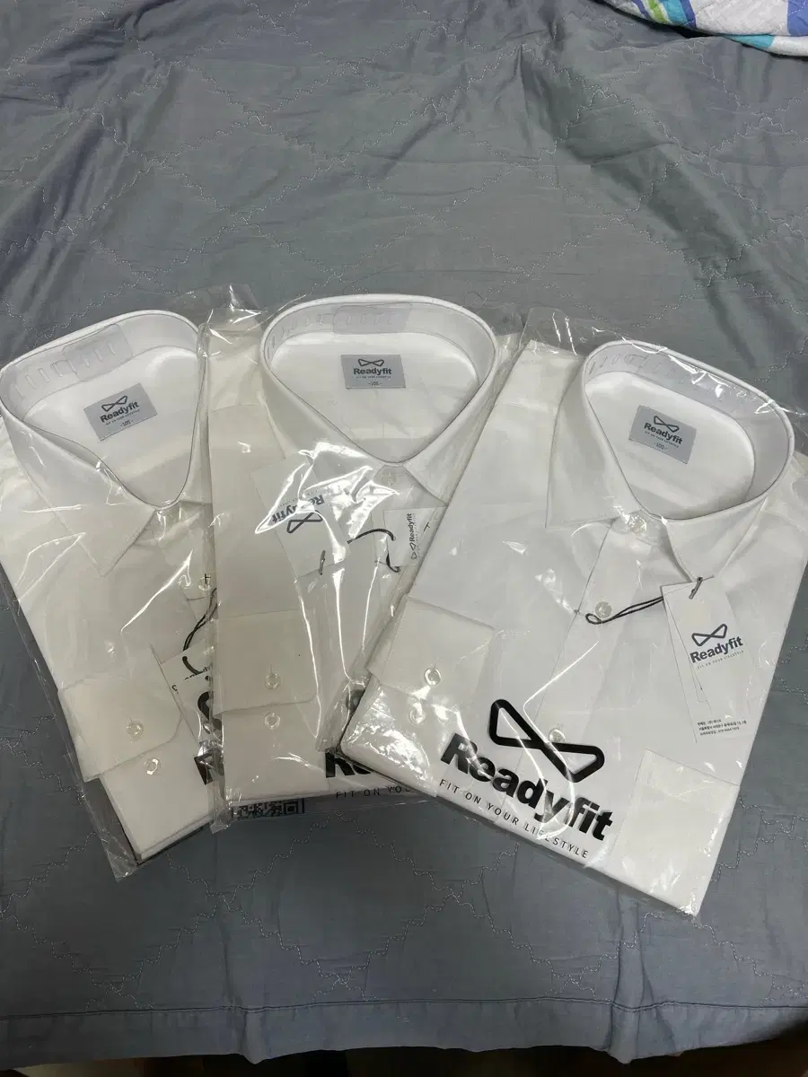 3 Ready Fit Span Long Sleeve Shirts