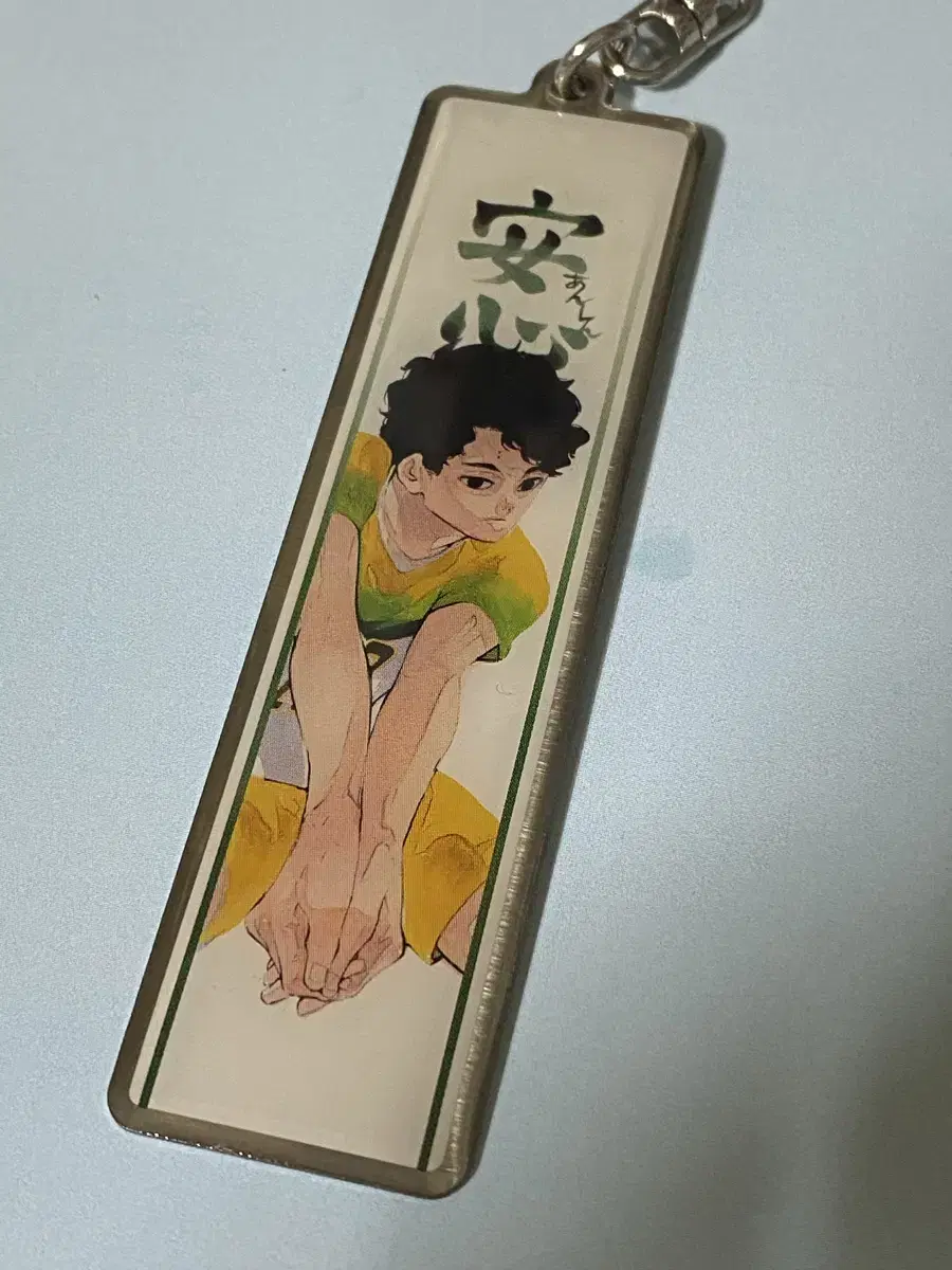 Bookmark Haikyuu Sakusa Original Painting Exhibition acrylic Nitotan Diorama