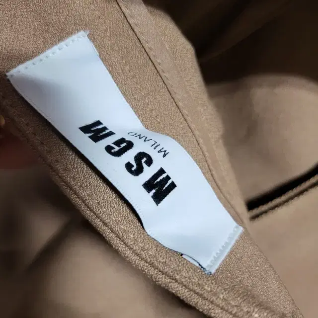 msgm)프릴디테일 뒷지퍼 팬츠