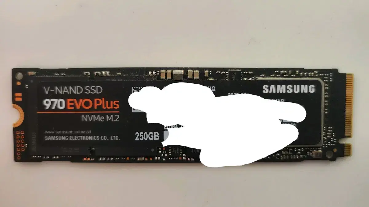 250GB 삼성전자 M.2 SSD 970 EVO PLUS NVMe