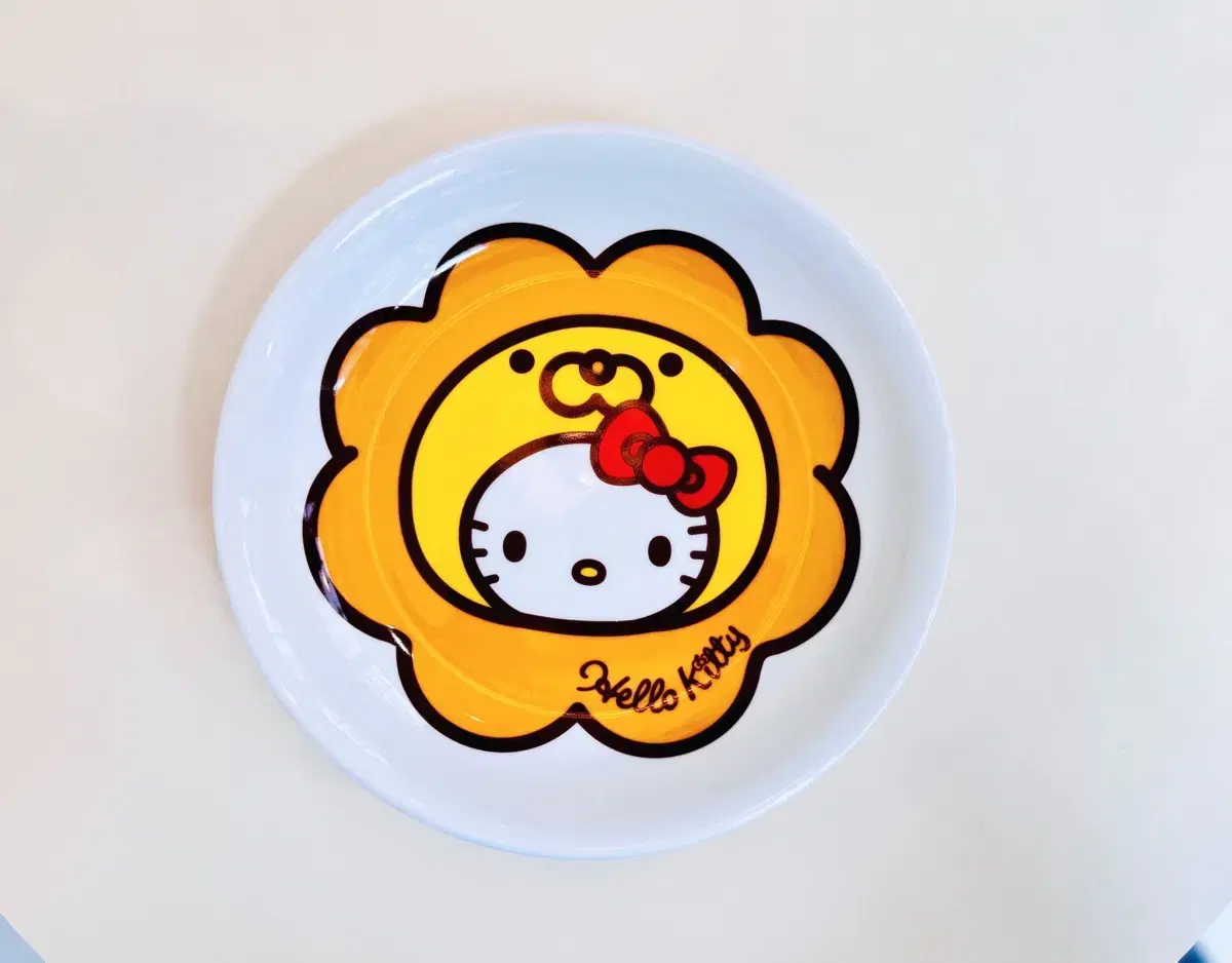 빈티지 산리오 헬로키티 미스도 폰테라이온 콜라보 접시