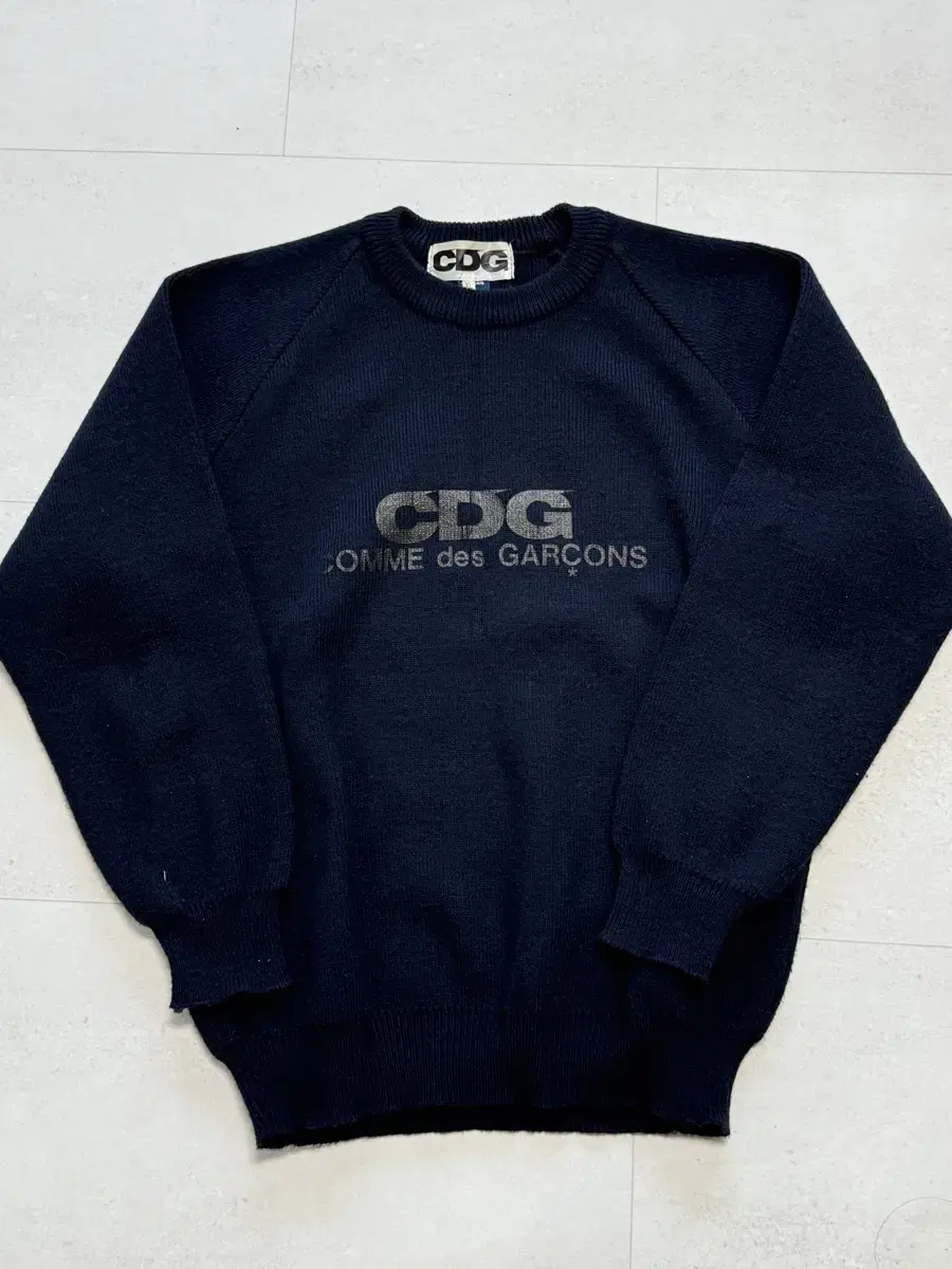 꼼데가르송 CDG 니트 풀오버 XL