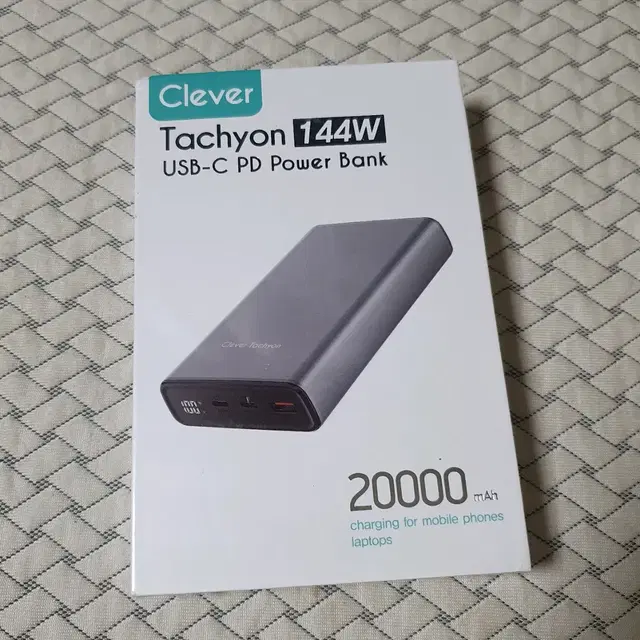 [미개봉]144W PD 20000mAh 클레버 타키온  보조배터리