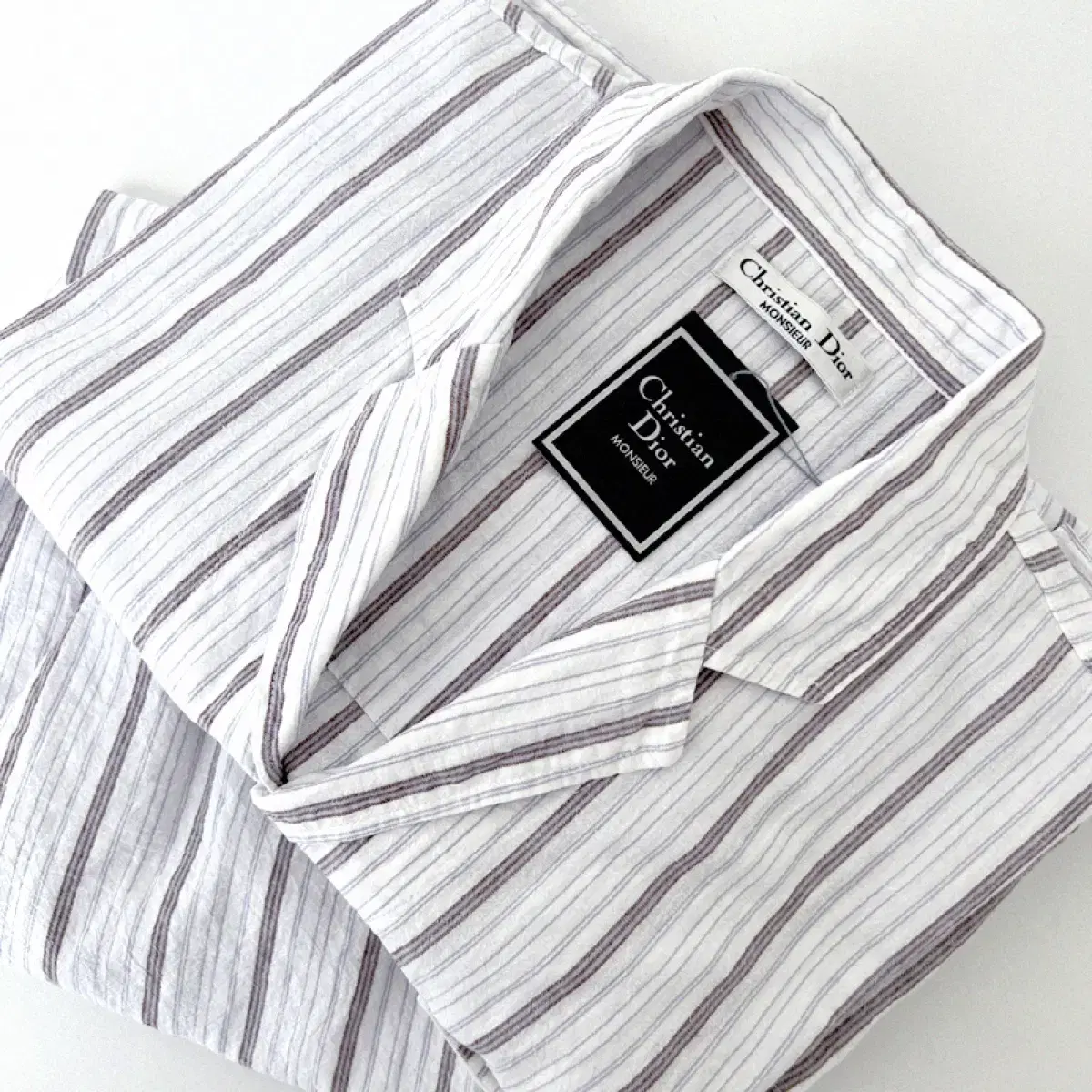 [Genuine] Dior Vintage Linen Pajamas Homewear Sleepwear Set