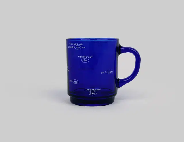 TUKATA 뚜까따 blue mug cup 260ml 신품입니다.