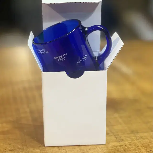 TUKATA 뚜까따 blue mug cup 260ml 신품입니다.