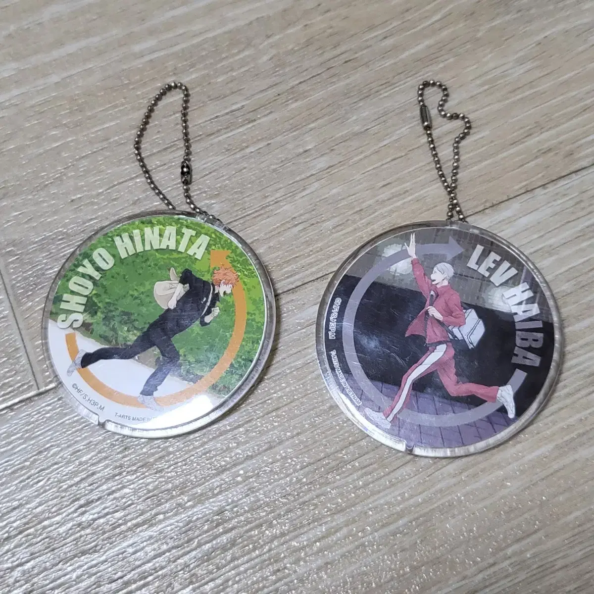 Haikyuu Back to School AR Gacha Keyring