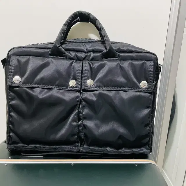 Porter x Mackintosh 2 way briefcase