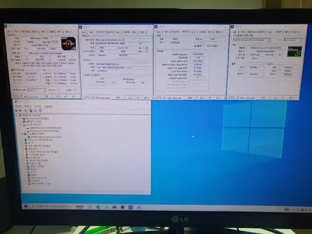 데스크탑 게이밍 컴퓨터 라이젠7 RTX2070 SUPER SSD 조립컴