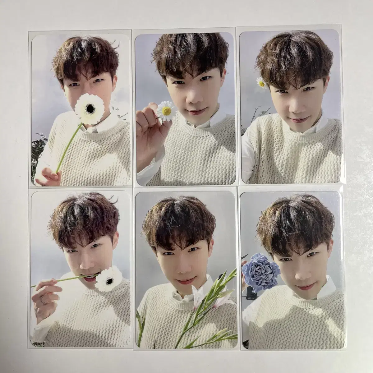 Infinite kim sungkyu savior unreleased photocard flower photocard sungkyu photocard