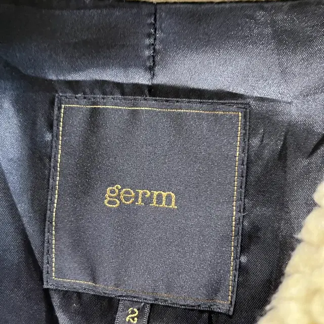 germ made in japan 하이넥 엘보패치 자켓 우먼즈