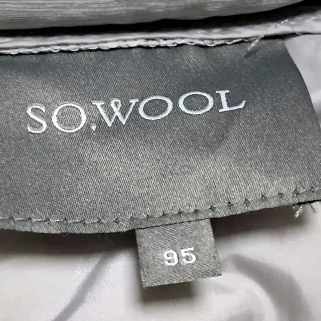 쏘울 SO.WOOL 구스다운 경량 롱패딩 95