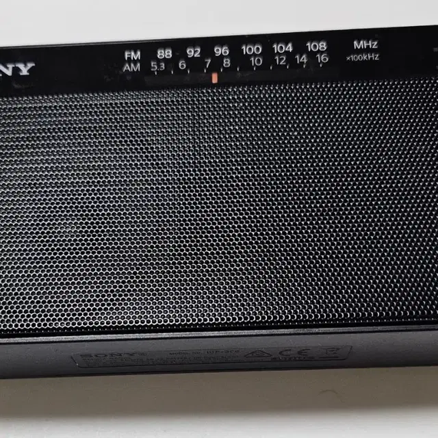 ICF-306 Sony 라디오 AM과 FM 기능