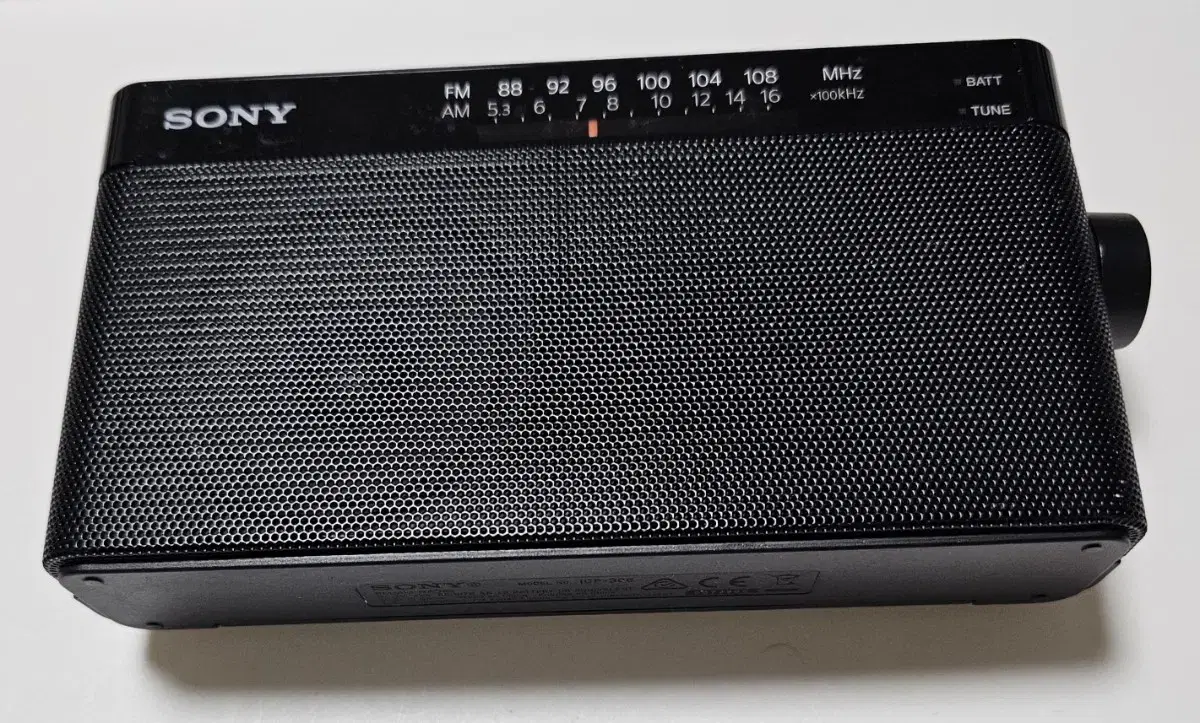 ICF-306 Sony 라디오 AM과 FM 기능