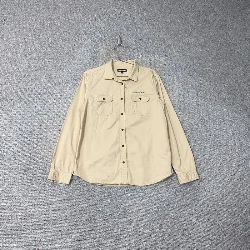 Off-Road Vintage Safari Beige Two-Pocket Shirt 95