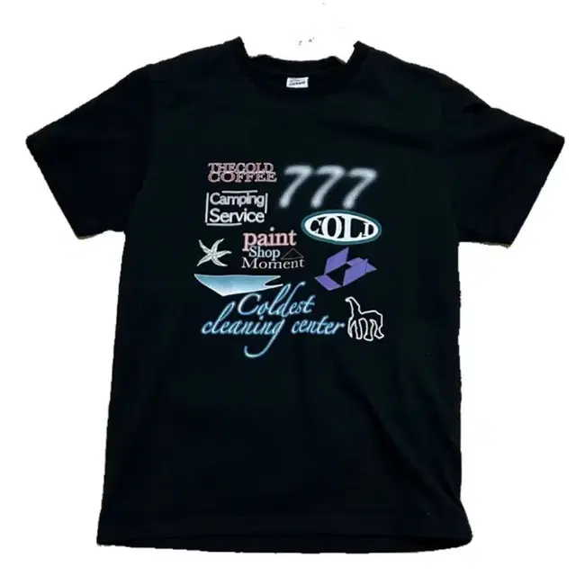 더콜디스트모먼트 TCM sponsor T (black) 반팔티