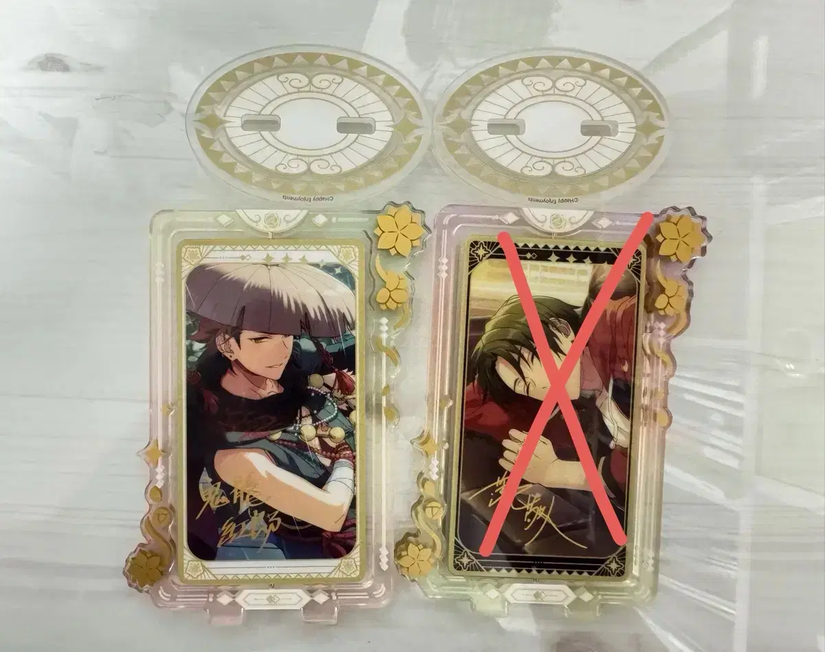 Angsta Hong Yue Hasumi Keito Kiryu Kuro Rotating Acrylic Sold in bulk/individually