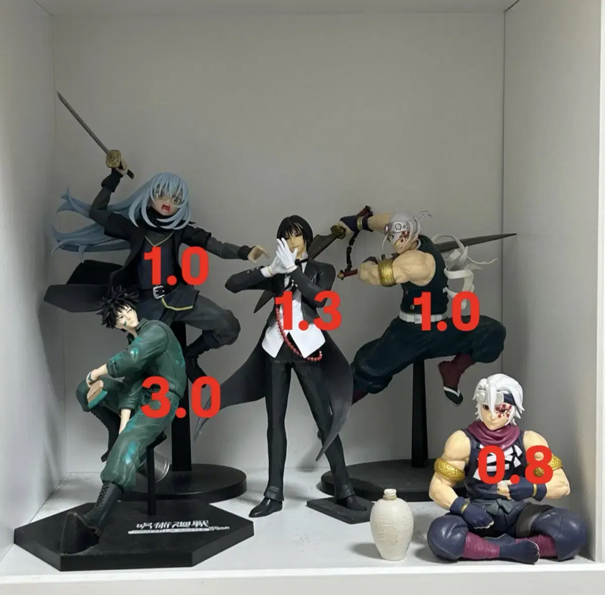 Jutsu Rotating Ear Sword Megumi Kiyu Undead Unleashed Chifuyu Toriben Figures acrylic WTS