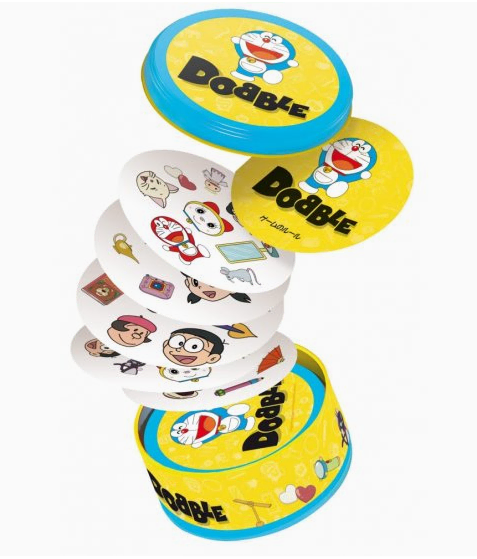 Doraemon, Sanrio Doble sells.