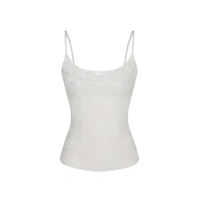 카시코 Lace Seethrough Top Ivory 레이스나시