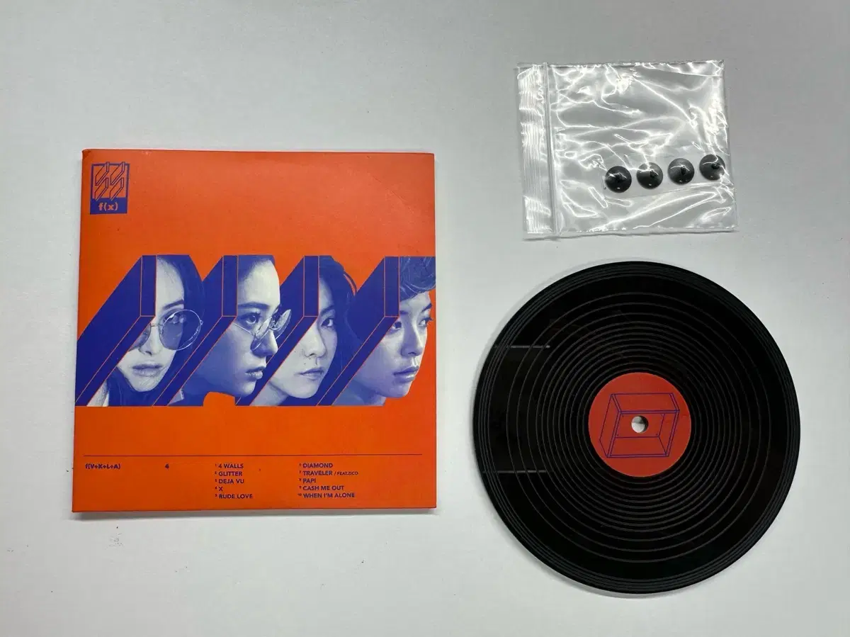 에프엑스 LP COASTER - 4 walls