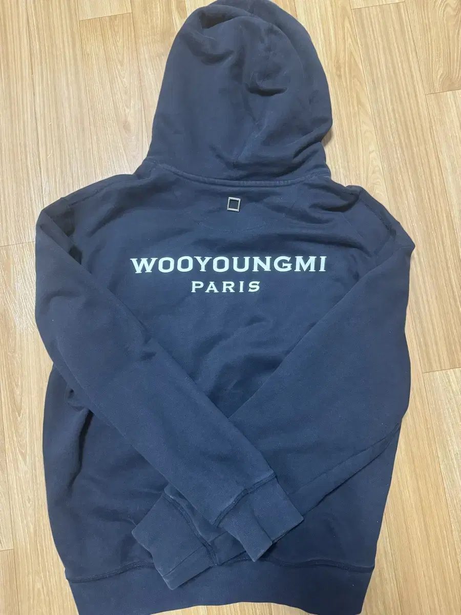 Wooyoung Mi Hoodie 48 size black