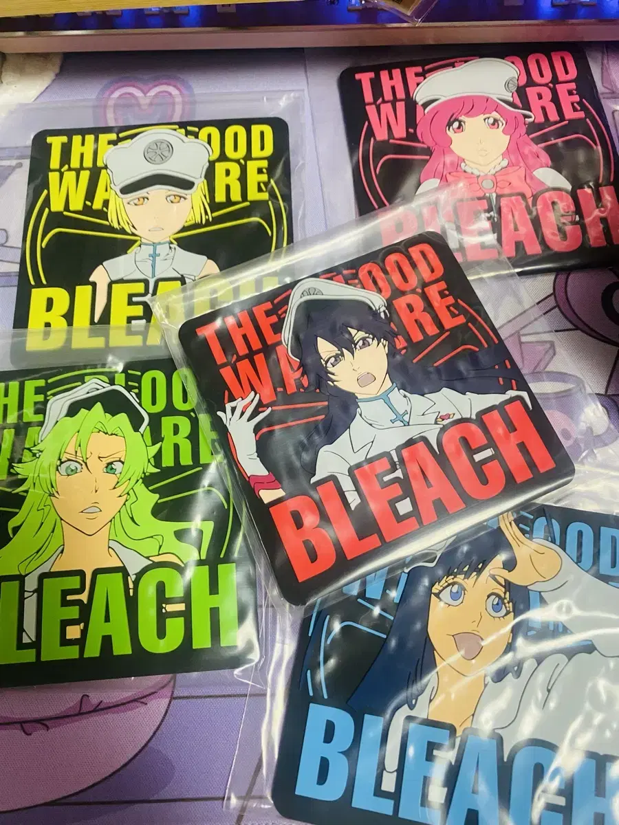 Bleach Millennium Blood War 2 Rubber Coaster!!!