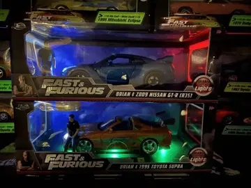 FAST&FURIOUS 1/18 GT-R & SUPRA LED 기믹