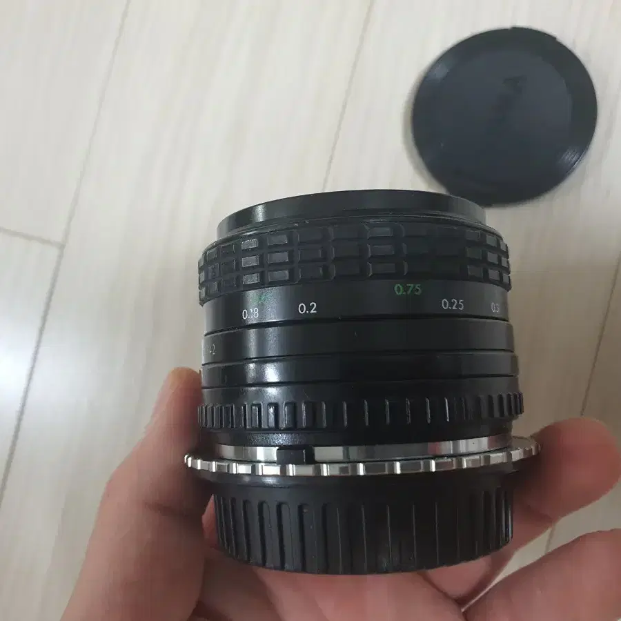 시그마 수동렌즈 슈퍼 와이드2 24mm f2.8 마크로 캐논 어댑터 포함