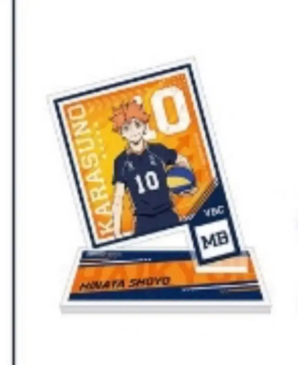 Haikyuu The Hyundai Tsugetsu pop up acrylic stand hinata (member replacement sign)