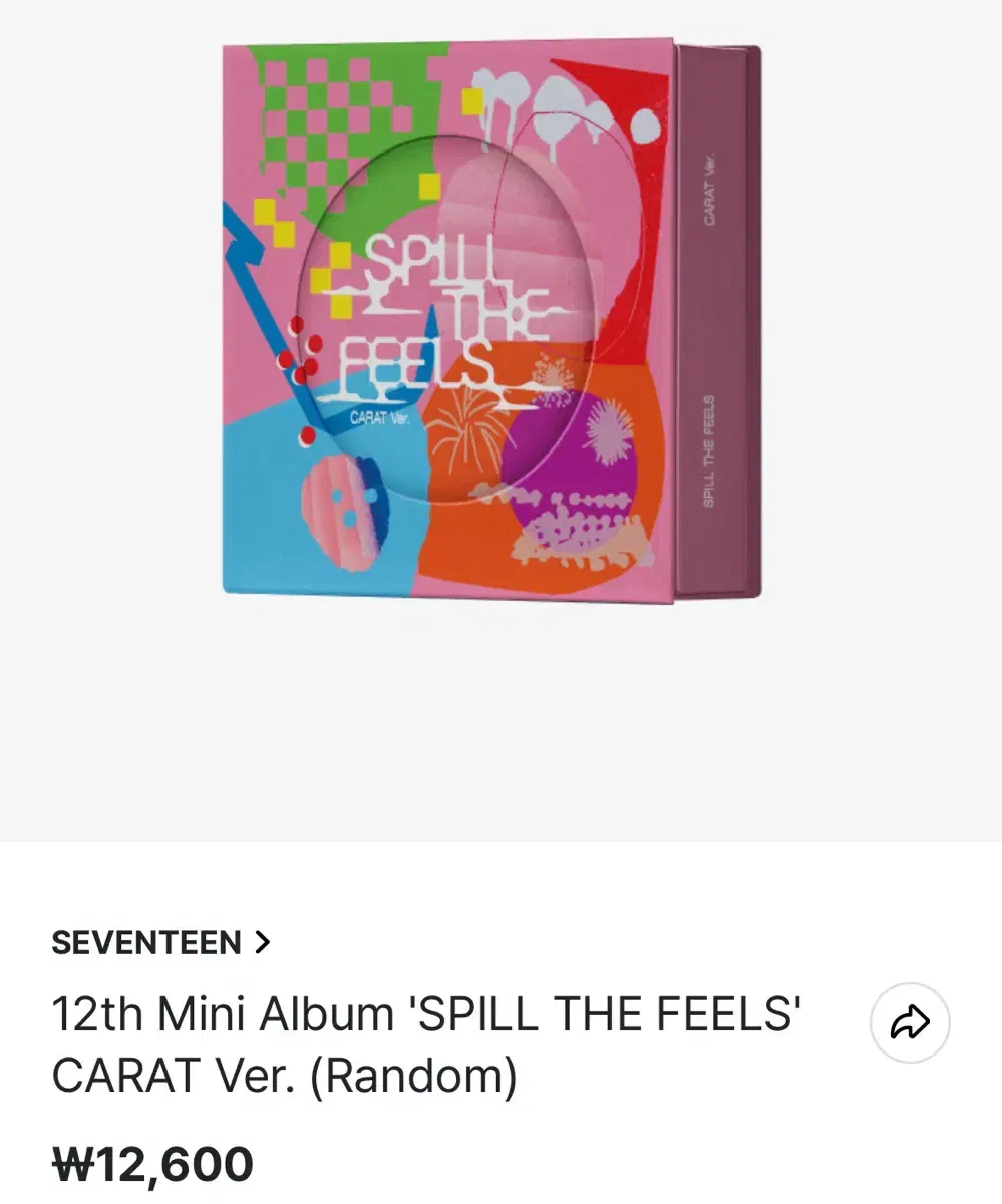 Fanwan) seventeen Mini12집 카럿반 full set dk buncheol WTS