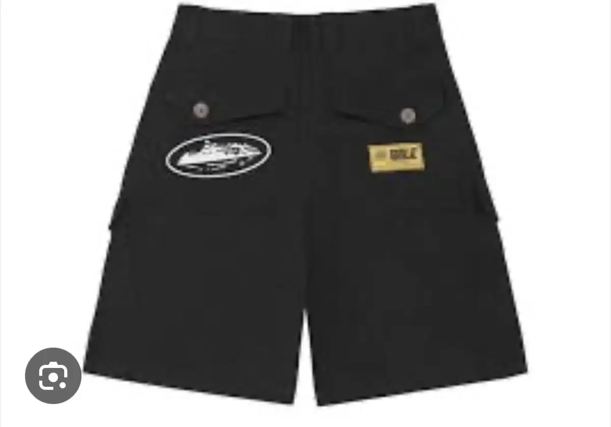 Cortez Storm Cargo Shorts Black Size L