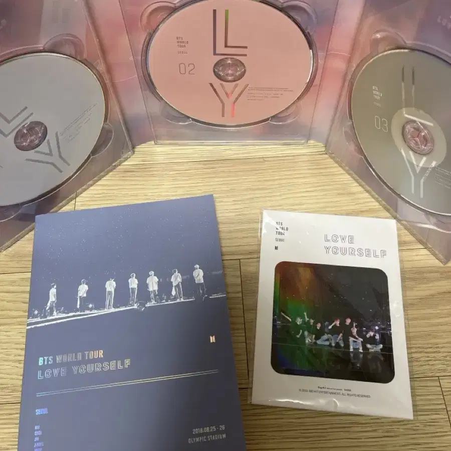 방탄 럽셀 서울 dvd