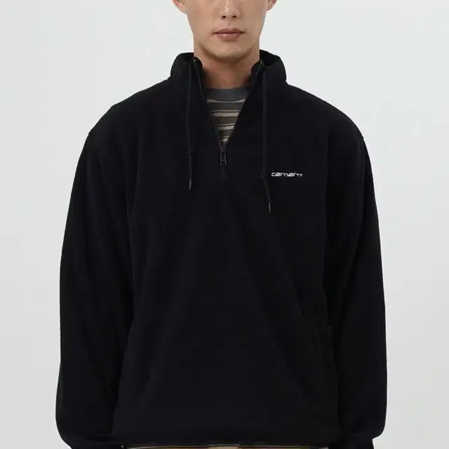 칼하트wip ethan half zip 플리스 반집업(L)