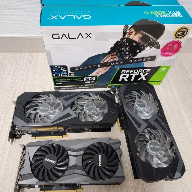 그래픽카드 지포스 RTX 갤럭시 3060 Ti 외..