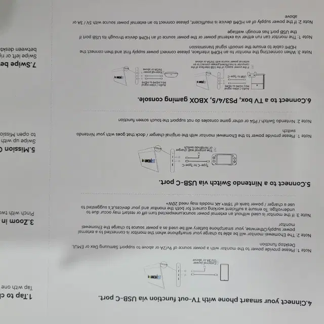 ehomewei 14인치 터치 휴대용 포터블모니터 디스플레이