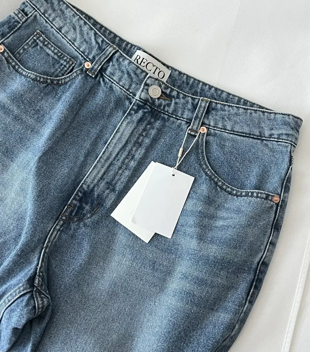 Recto Low Rise Denim Bloo