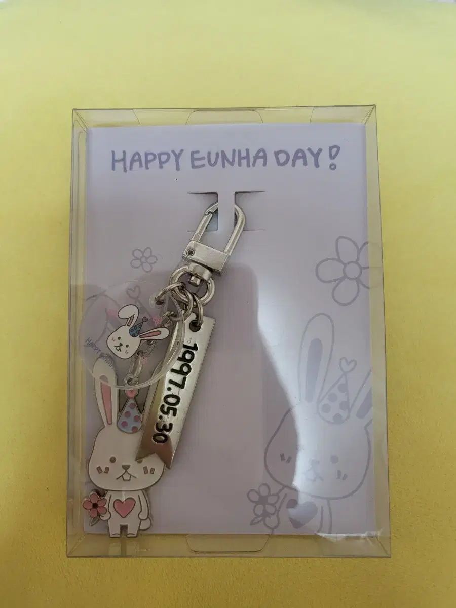 Gfriend eunha birthday keyring birthday photocard