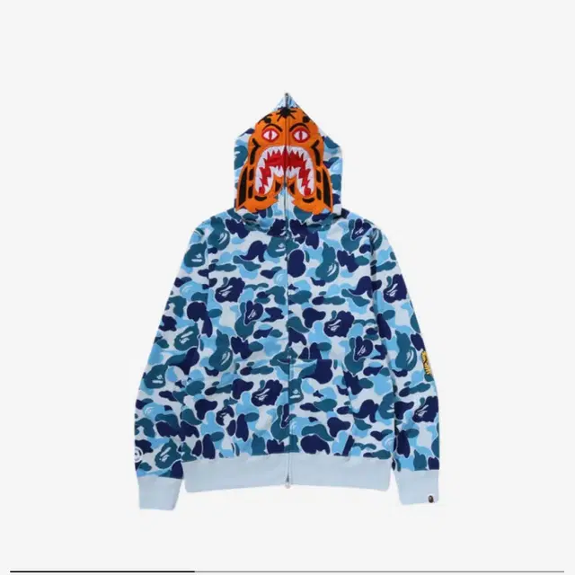 베이프 타이거 후드 M-BAPE ABC Camo Tiger Full Zi