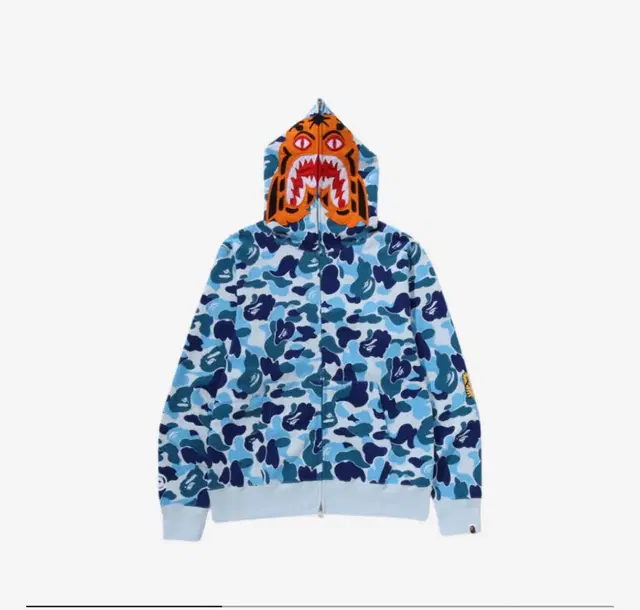 베이프 타이거 후드 M-BAPE ABC Camo Tiger Full Zi