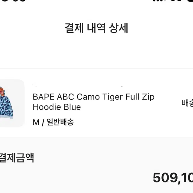 베이프 타이거 후드 M-BAPE ABC Camo Tiger Full Zi