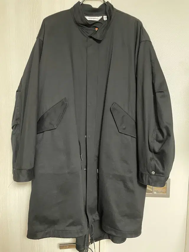 (M, 택포)유니폼브릿지 m65 fishtail parka black 야