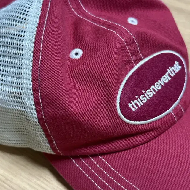 디스이즈네버댓 디네댓 Mesh Panel E/T-Logo Cap 모자