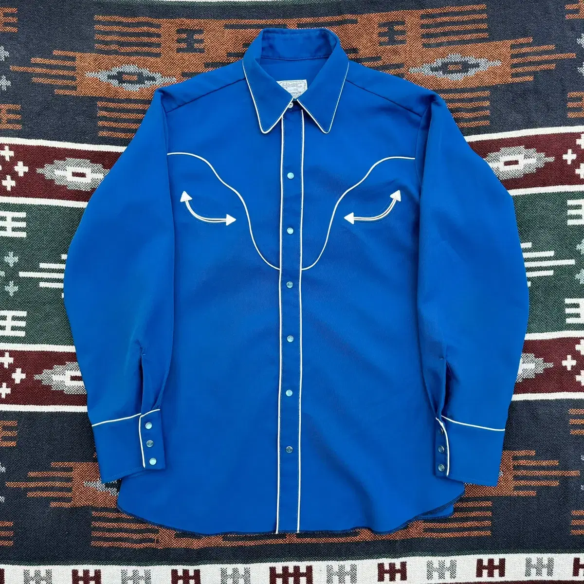 Vintage HbarC Western Shirt (L)